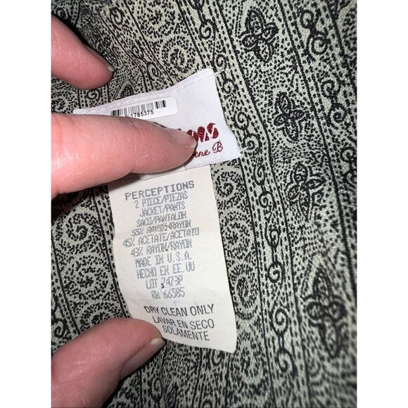 Vintage 90s Women’s Longline Blazer Jacket – Perceptions by Irene B – Size 16 – - Picture 16 of 16